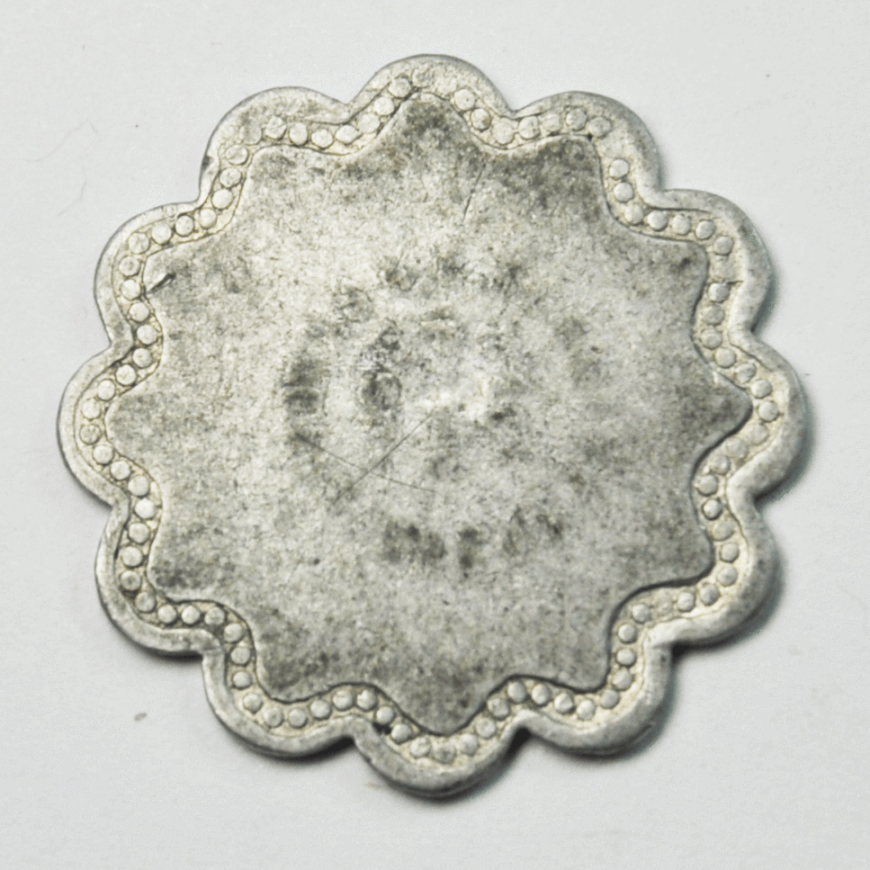 Maag & Root Billiards Token 2-1/2c Two and a Half Cent Trading Token Aluminum