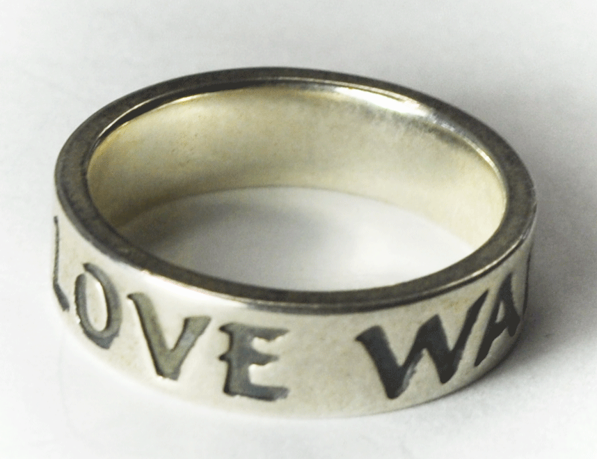 Sterling James Avery True Love Waits 5.5mm Band Ring Size 7-1/2