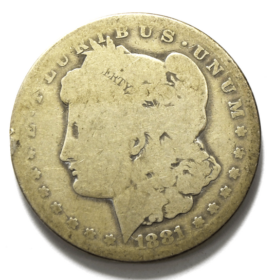 1881 CC $1 Morgan Silver One Dollar Carson City