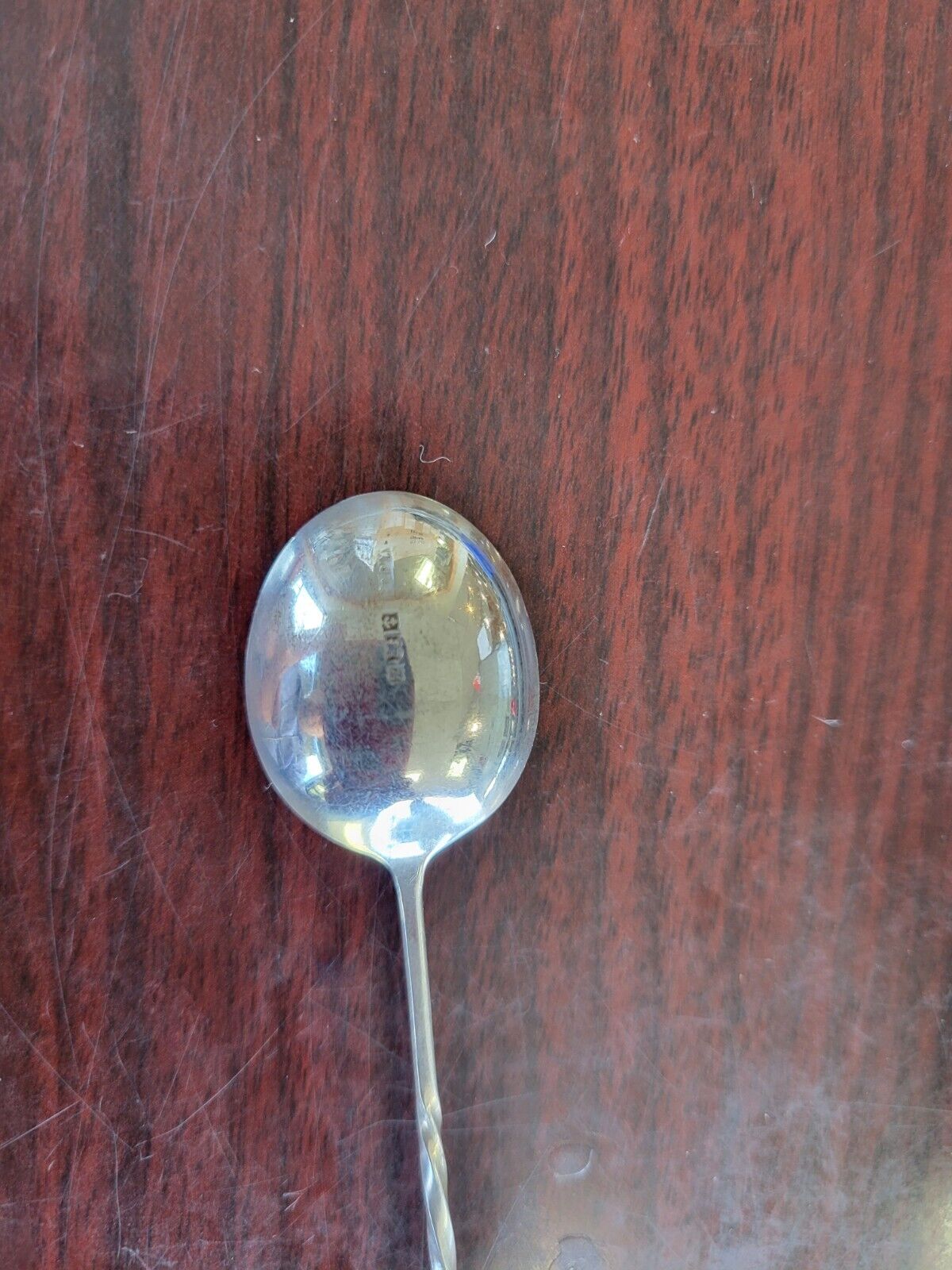 Sterling Silver Demitasse Spoon William Johnson & Sons Birmingham England 1813