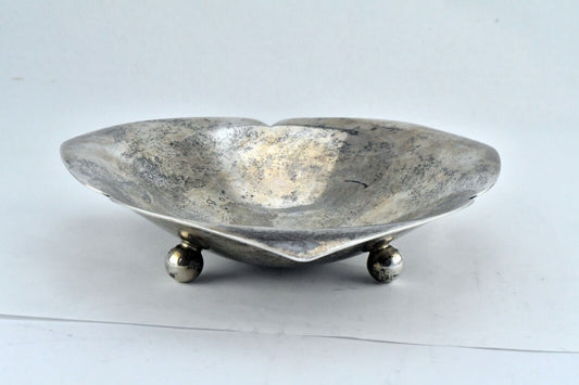 Tiffany & Co. Sterling Silver 23376 Modern Art Flower Pedal Footed Bowl 9 oz.