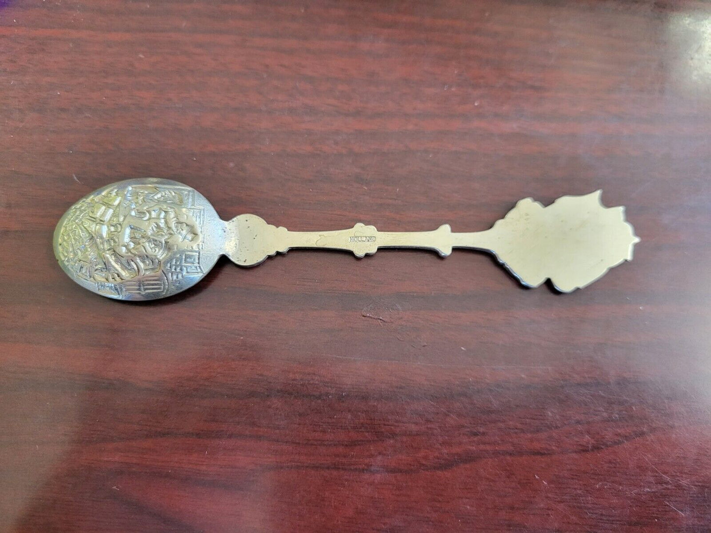 Vintage San Diego Souvenir Spoon Tavern Merriment Holland 4 7/8" California