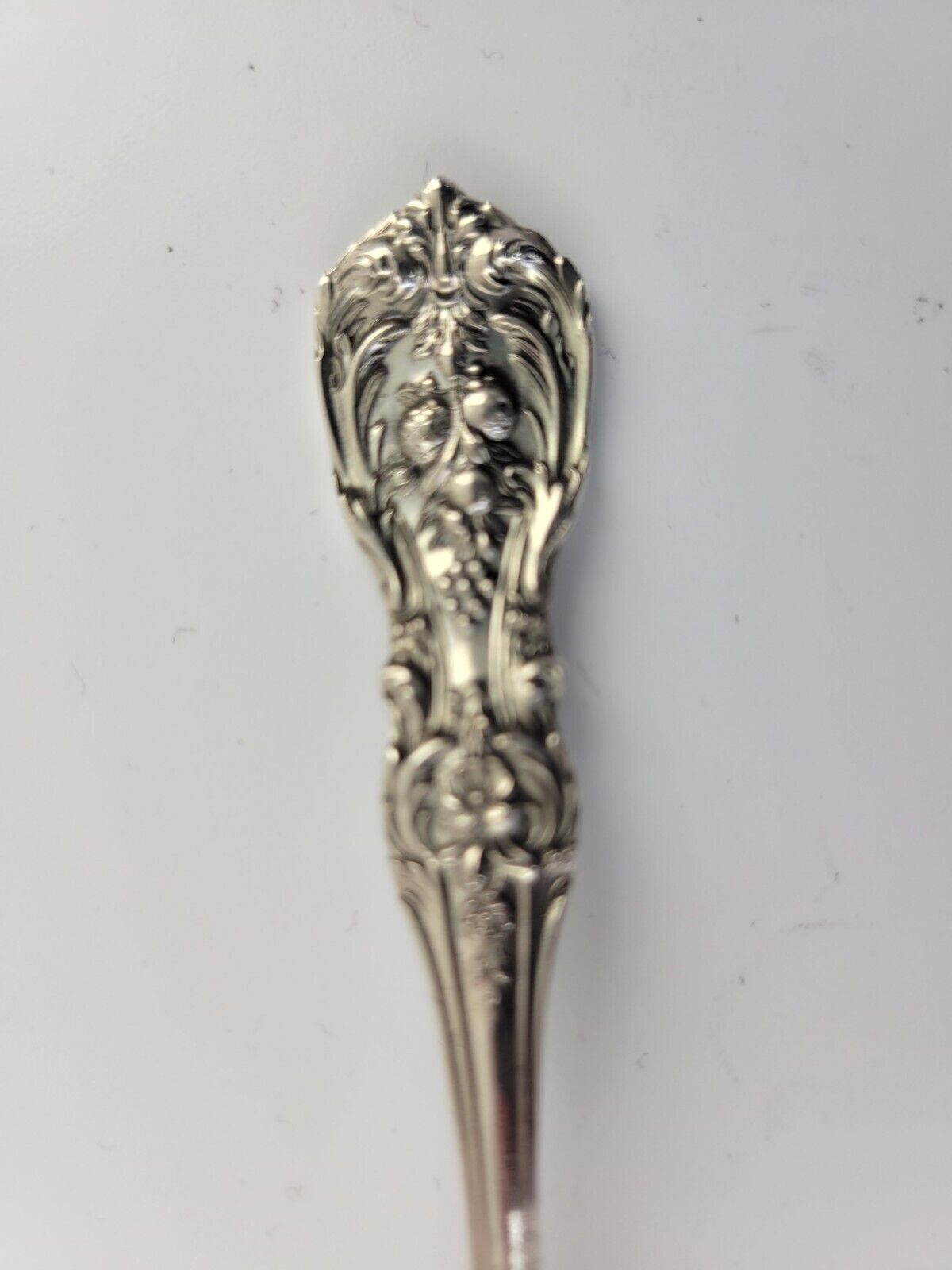 Reed & Barton Francis I Sterling Silver 1oz. Bon Bon Pierced Spoon 4 5/8"