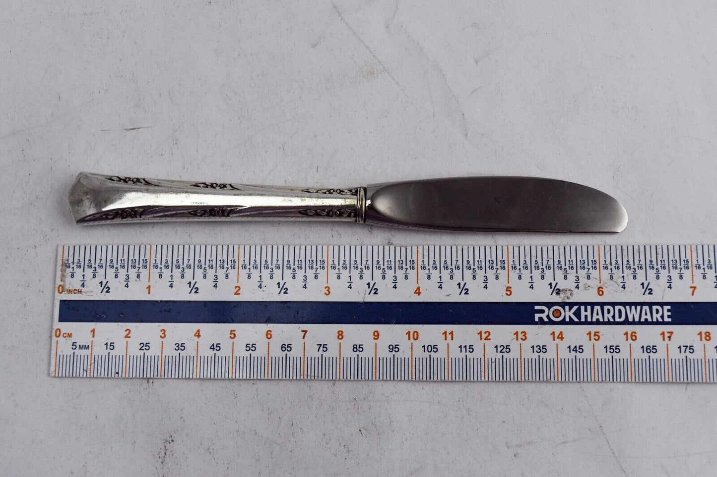 Greenbrier by Gorham Sterling 1.3 oz. Hollow Handle Butter Spreader 61/4"