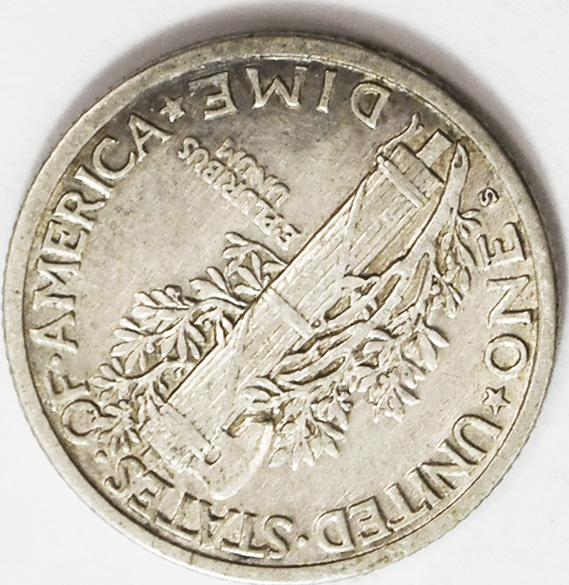 1920 S 10c Mercury Silver Dime Rare Ten Cents San Francisco