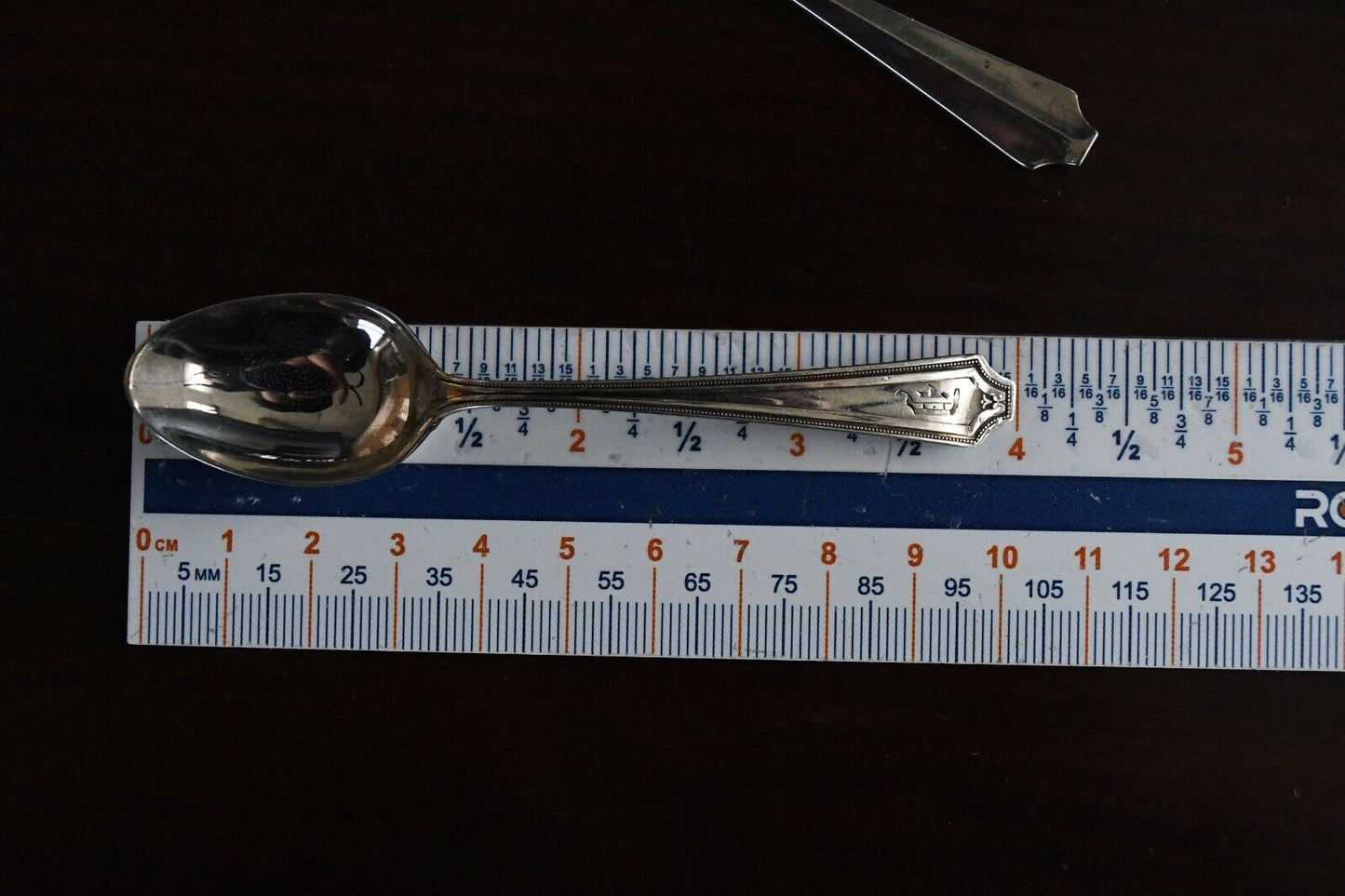 King Albert by Whiting Set of 6 Sterling Silver 4 1/8" Demitasse Spoons 2 oz.