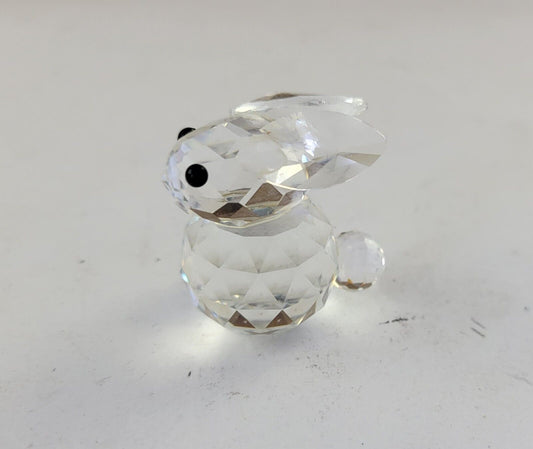 Vintage Swarovski Crystal Bunny Rabbit Figurine - Loose 1 18/" Tall Austria