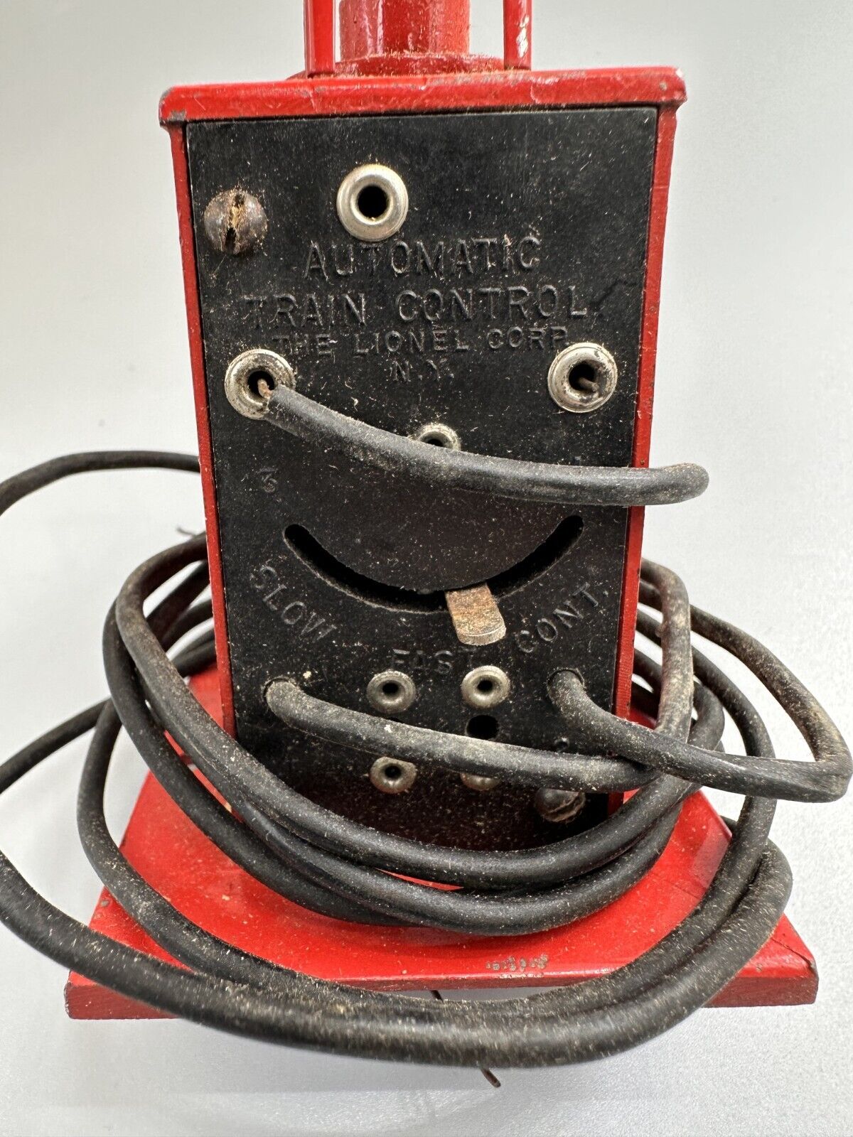 LIONEL PREWAR STANDARD GAUGE 99N AUTOMATIC TRAIN CONTROL BLOCK SIGNAL-WORKS