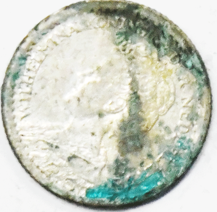 1918 10c Netherlands Ten Cents Silver Coin KM# 145