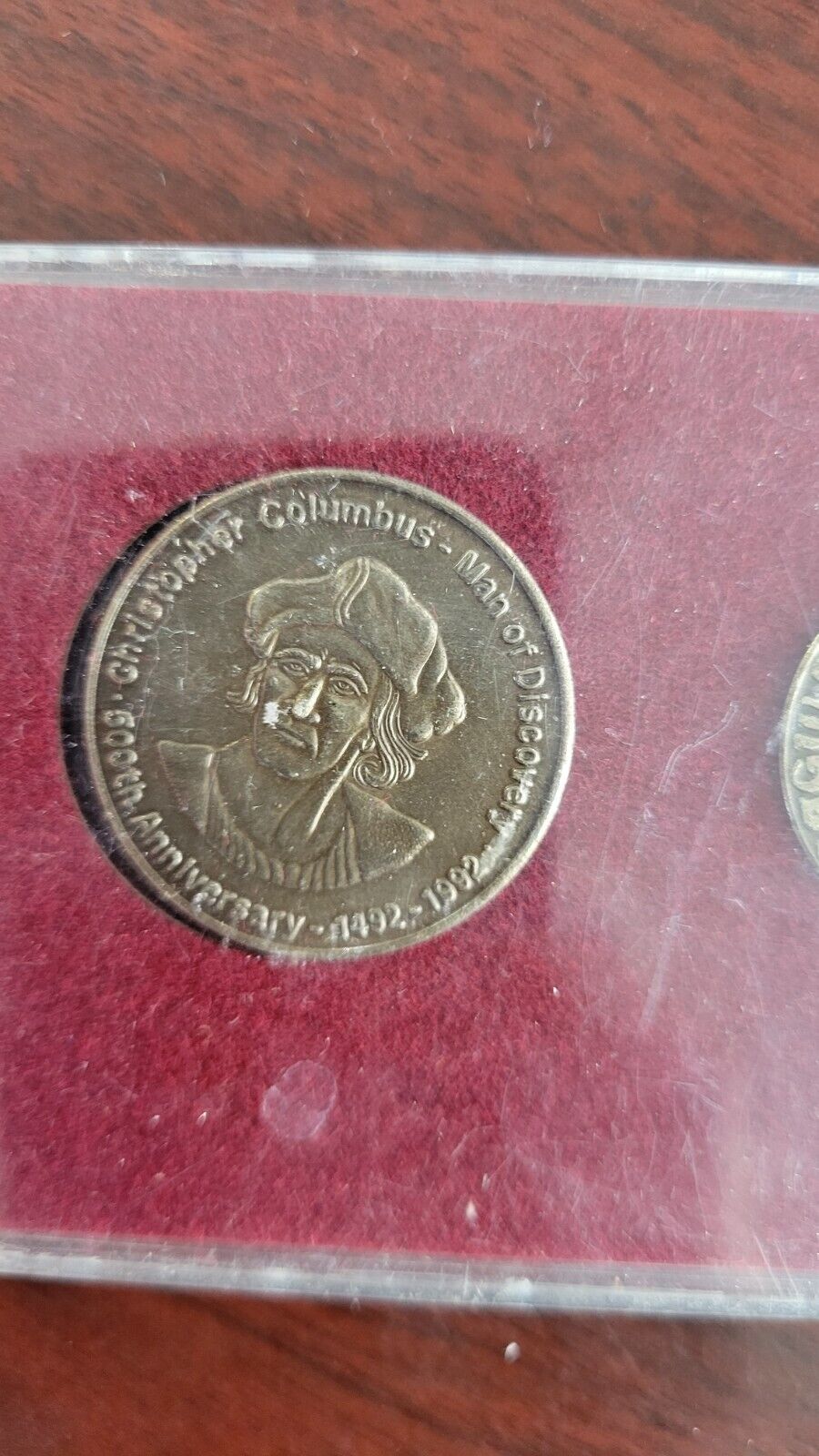500th Anniversary 1492-1992 Coin Set Spanish II Real Coin Commemorative Columbus