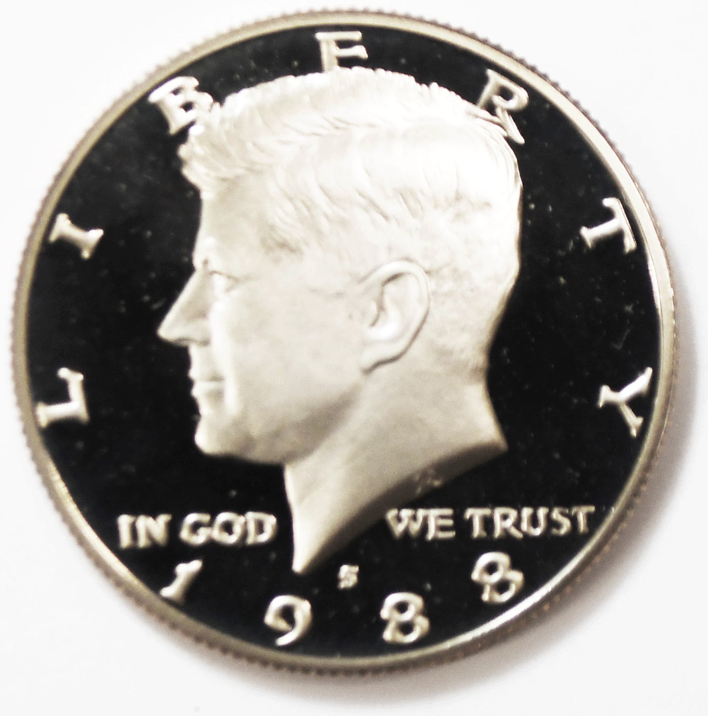 1988 S 50c Kennedy Half Dollar  Proof Clad Fifty Cents San Francisco