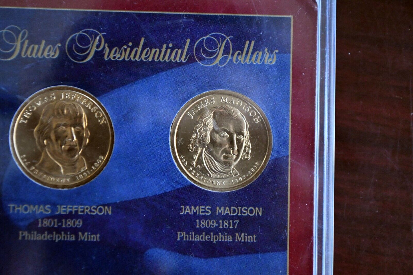 2007 United States Presidential Dollar Dollars P & D Set