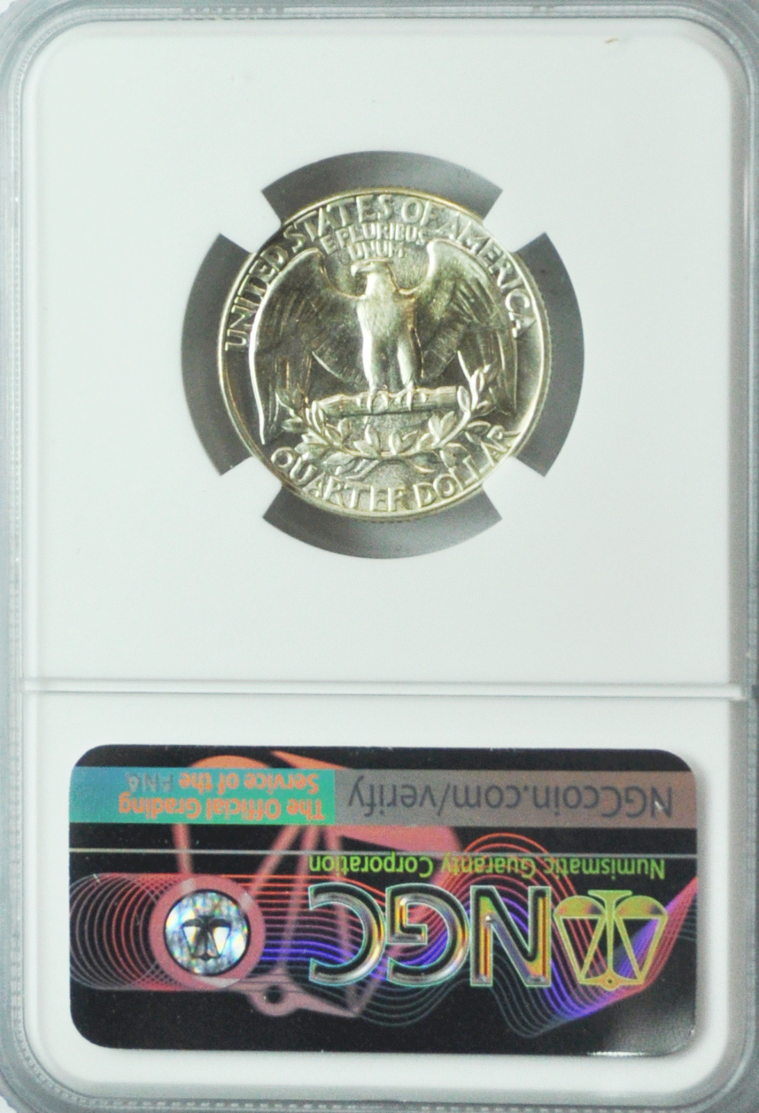 1950 25c Washington Proof Silver Quarter Dollar NGC PF66