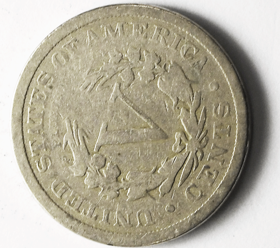 1891 5c V Liberty Nickel Five Cents Rare US Philadelphia