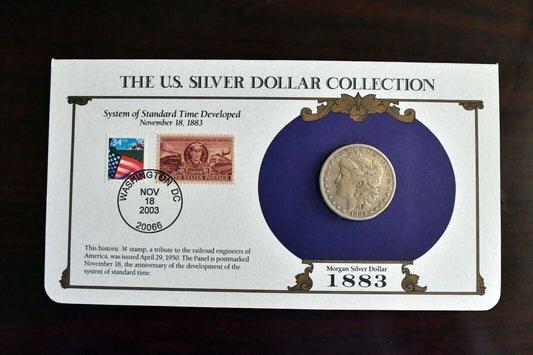1883 Morgan Silver Dollar Postal Commemorative Society Silver Dollar Collection