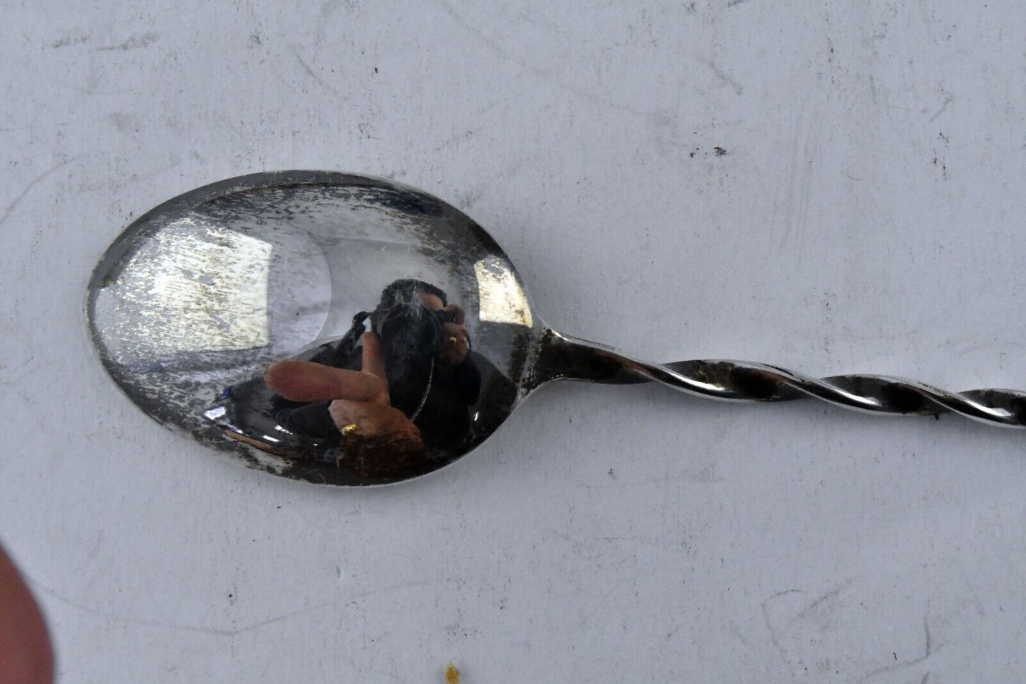 National Hairdresser & Cosmetologists Association Sterling Souvenir Spoon  .38oz