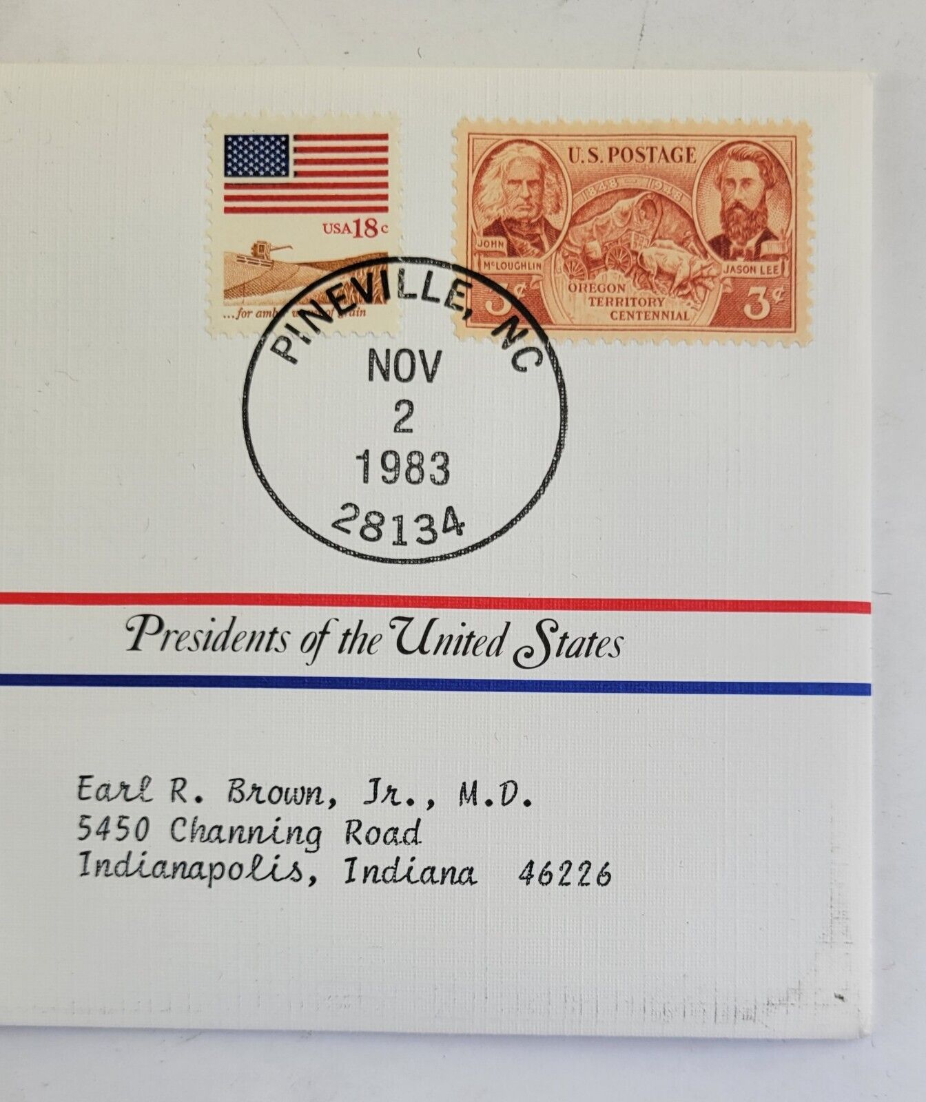 James K. Polk Presidential Covers Medal Postal Commemorative Society Gold Plated