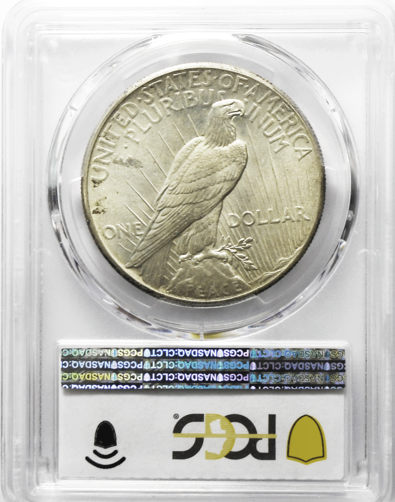 1928 $1 Peace Silver One Dollar US PCGS MS62 Philadelphia CAC