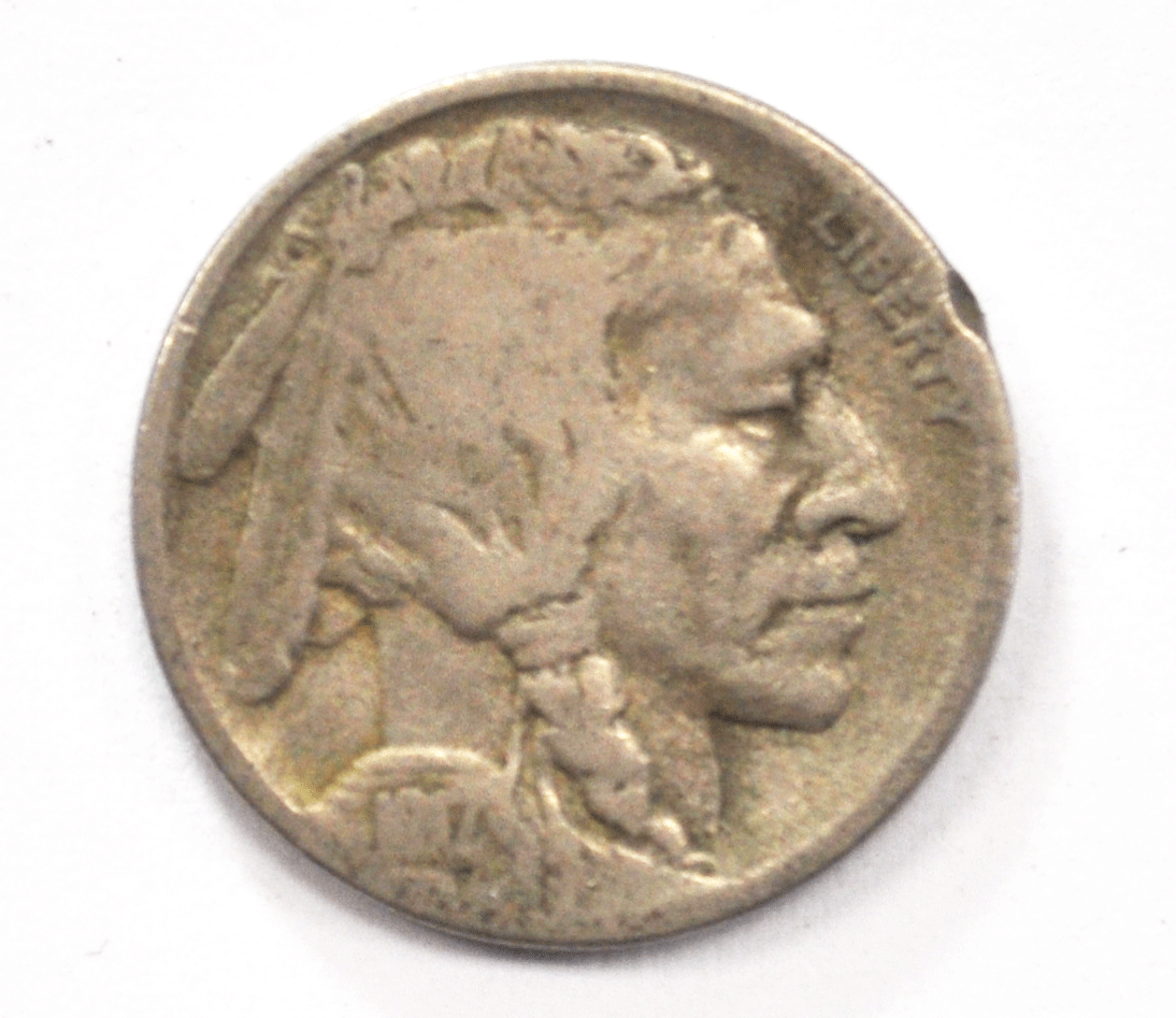 1917 D 5c Buffalo Nickel Five Cents Rare Denver