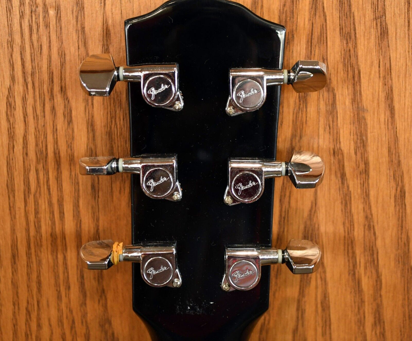 Fender Acoustic Guitar Signed by 13 Cast Members of Lizzie McGuire Disney Cruise