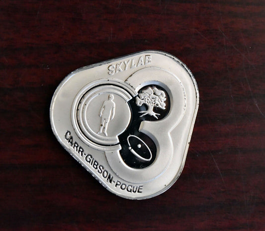 Syklab 3 Sterling Franklin Mint Proof Struck Nov.16th 1973 Space Flight Emblem