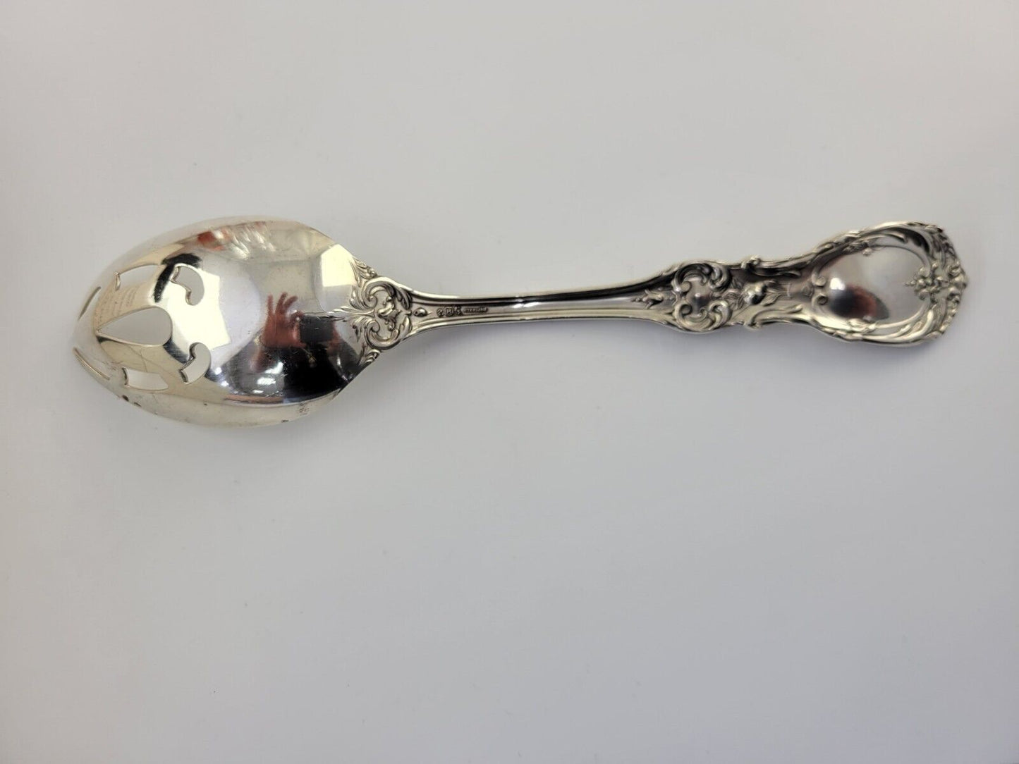 Francis I by Reed & Barton Sterling Slotted Serving Spoon 8 3/8” No Mono 2.8oz.