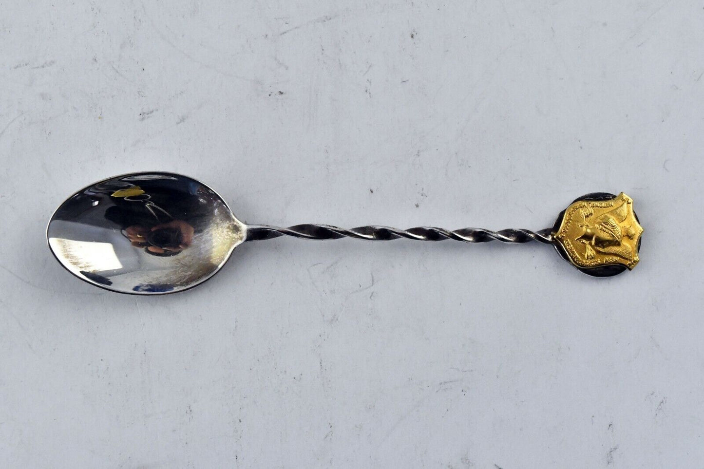 National Hairdresser & Cosmetologists Association Sterling Souvenir Spoon  .38oz