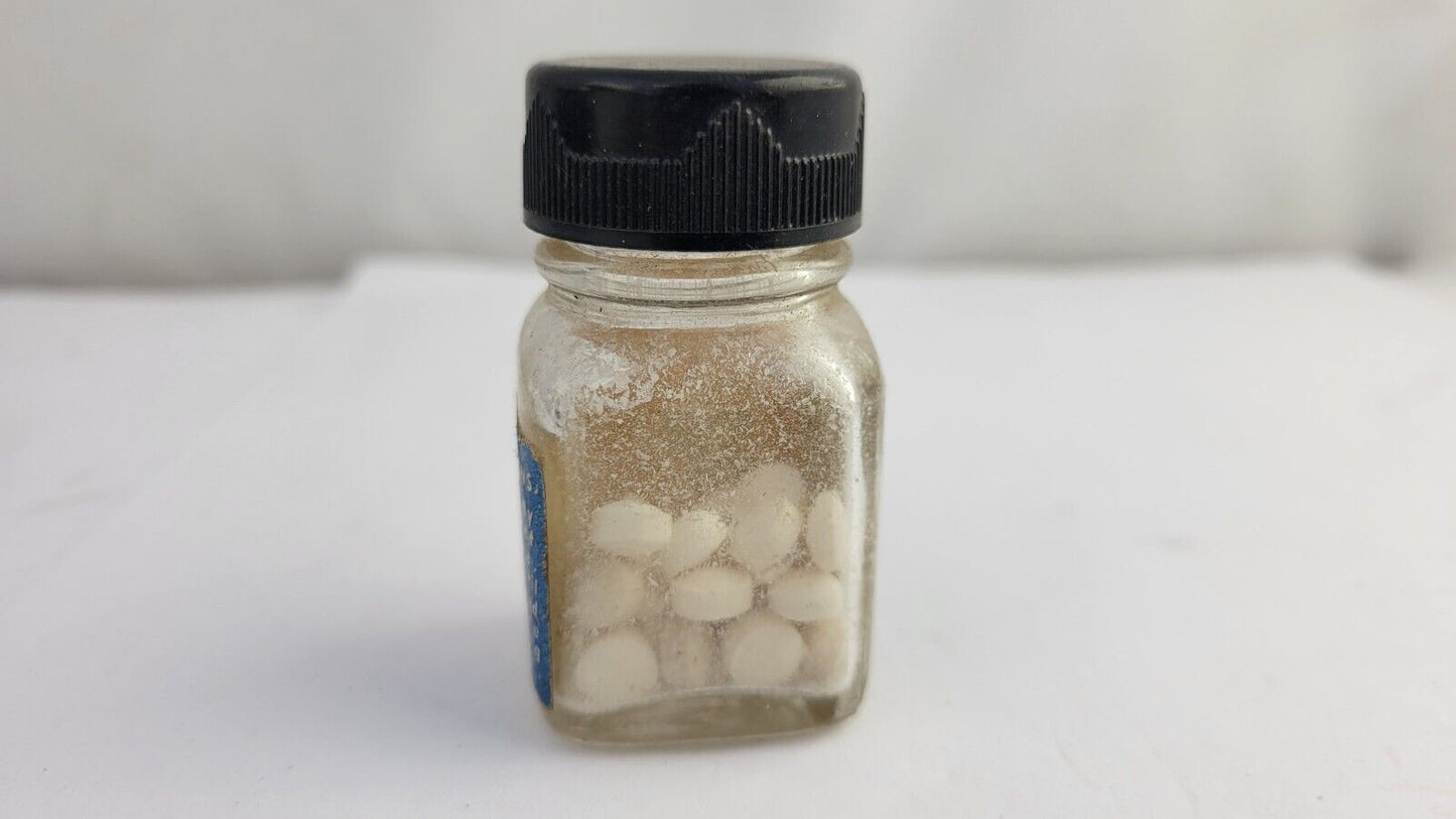 Lionel Postwar Original SP Smoke Pellets In Orange Label Bottle - Opened