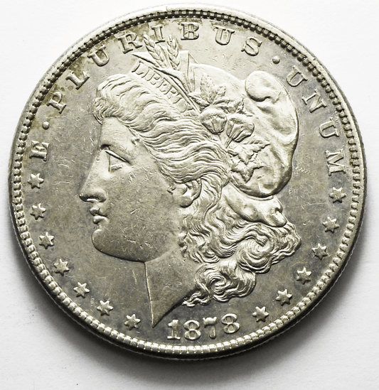 1878 S $1 Morgan Silver One Dollar US Coin San Francisco VAM 35