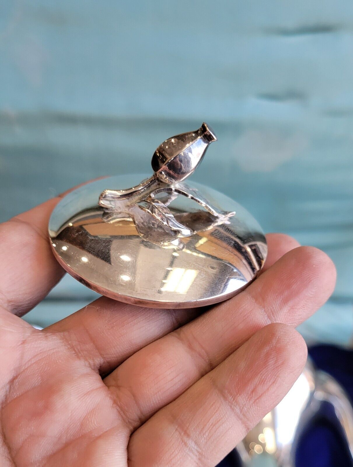 Mid-Century Sterling Silver 5pc. Traveling Tea & Coffee Service Set w/Suitecase