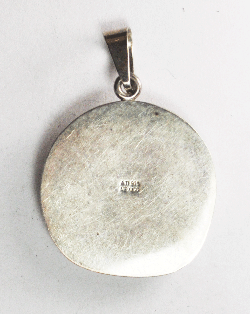 Sterling Silver Mexico ATI Sand Dollar Starfish 58mm x 40mm Pendant 7mm Bale