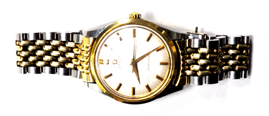 1959 Men's Omega 14733-1 SC Seamaster Automatic 570 33mm Two Tone Original Band
