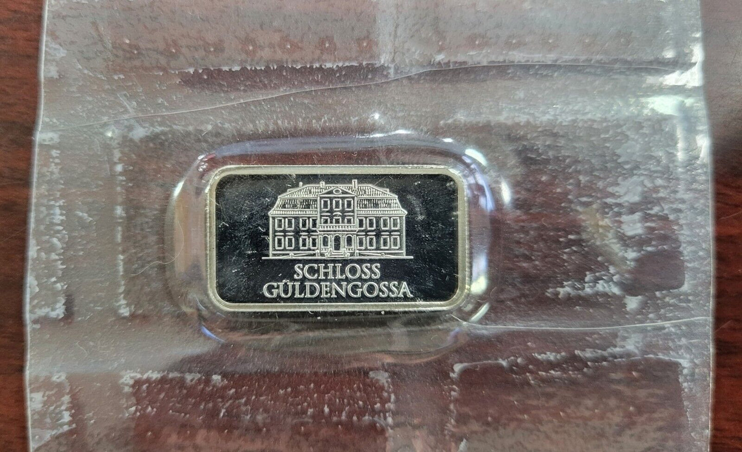 DISCONTINUED Geiger Edelmetalle 10 Gram Generation 1 Silver Bar Rare w/package