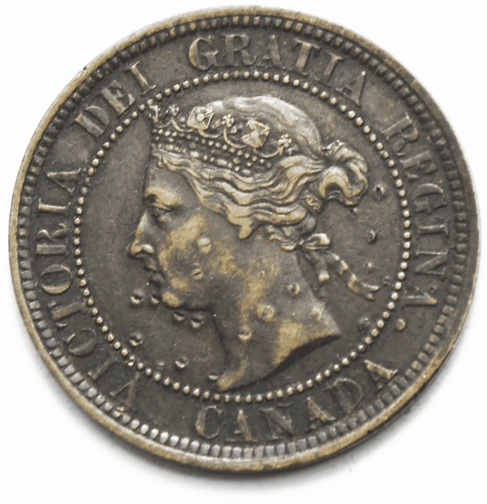 1888 1c Canada Large One Cent Penny