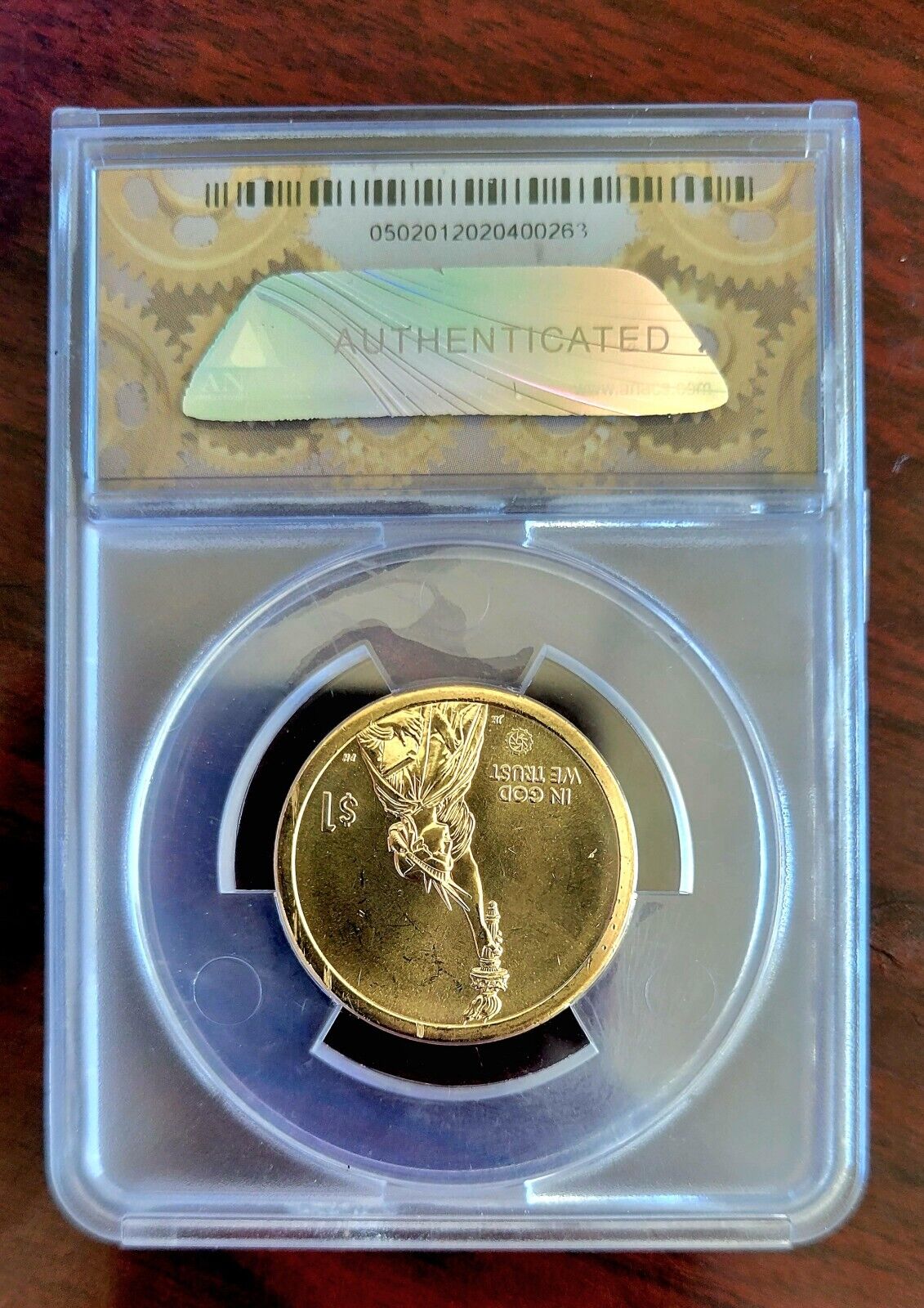 2021 P Innovation New Hampshire MS67 ANACS First Strike Video Game Ralph Baer