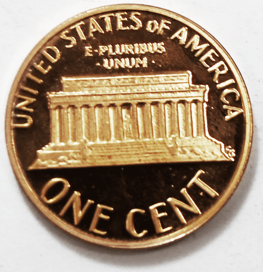 1983 S 1c Proof Lincoln Memorial Cent One Penny Gem Uncirculated San Francisco