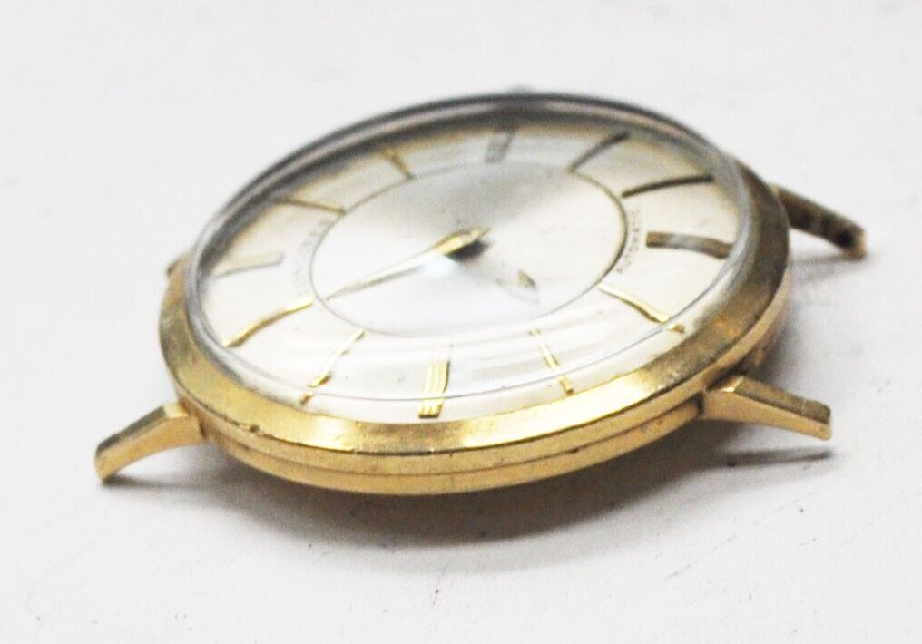 Vintage Longines Automatic 19A 10k Gold Filled 32mm Wristwatch Mystery Dial