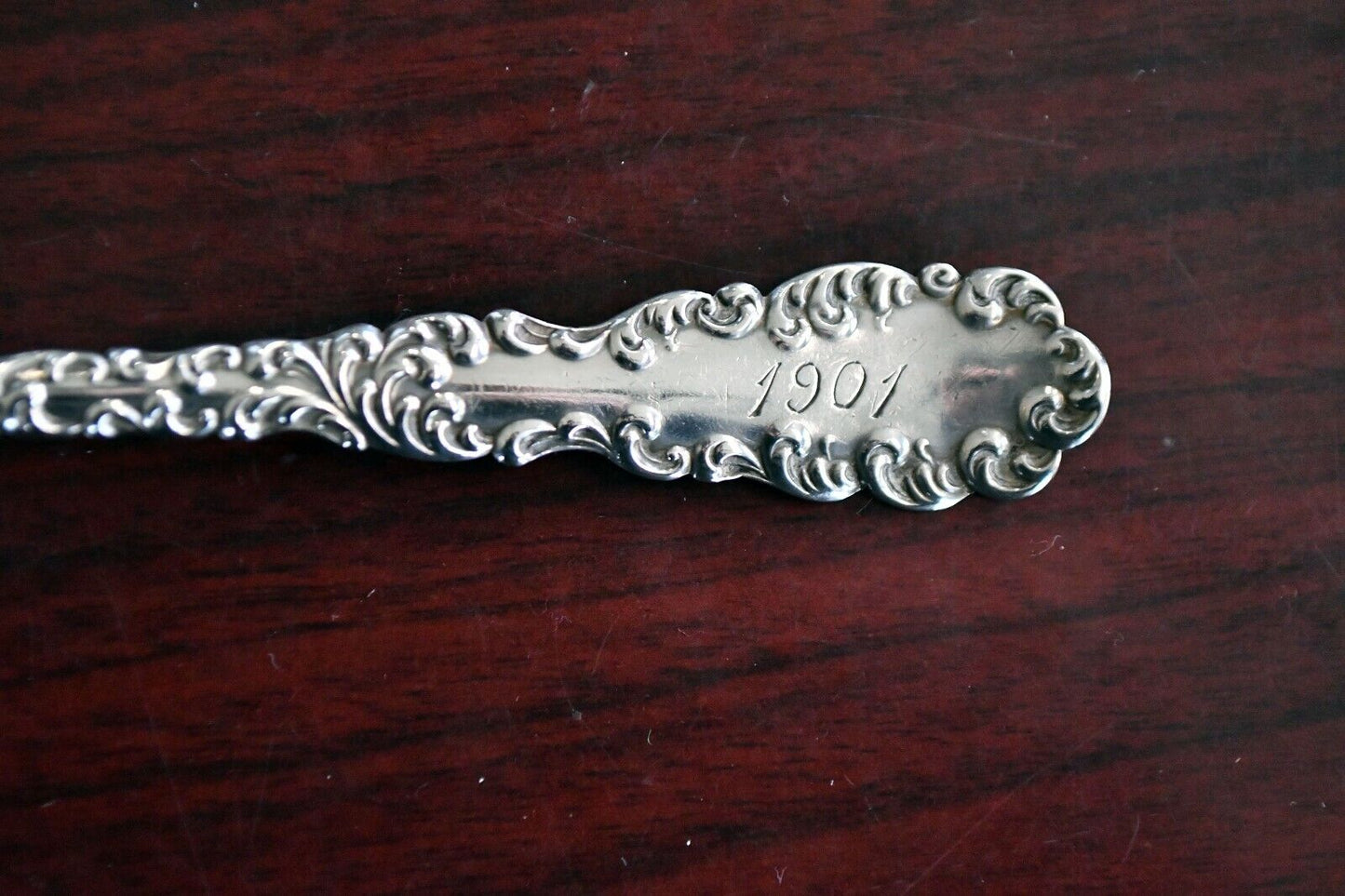 1901 Sterling Silver 5 3/4" Bertha Waverly by Wallace .66 oz.