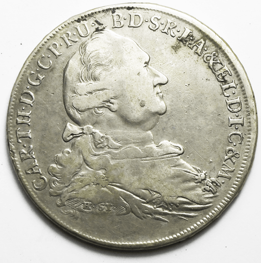 1778 H.ST German States Bavaria Silver One Thaler KM# 563.1