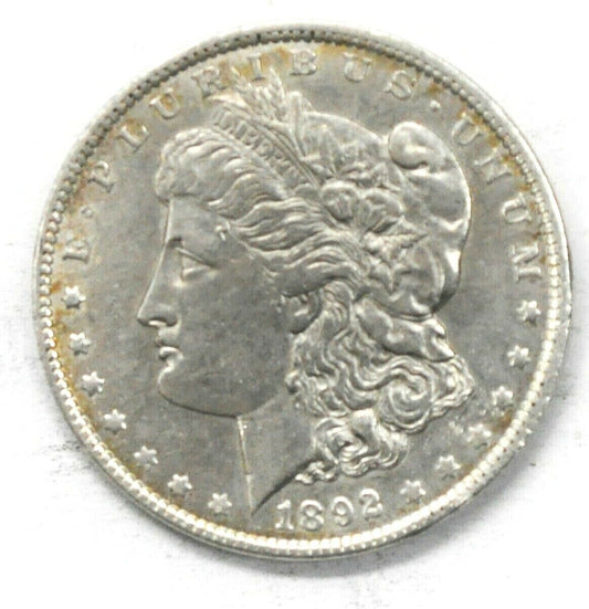1892 O $1 Morgan Silver One Dollar US Coin New Orleans AU