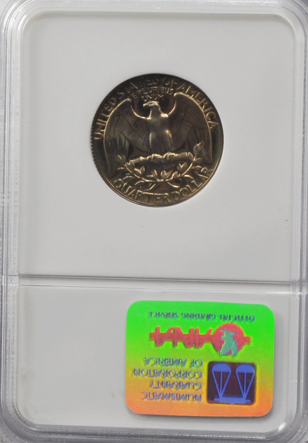 1969 S 25c Washington Proof Quarter Dollar NGC PF69 Cameo Gem Unc
