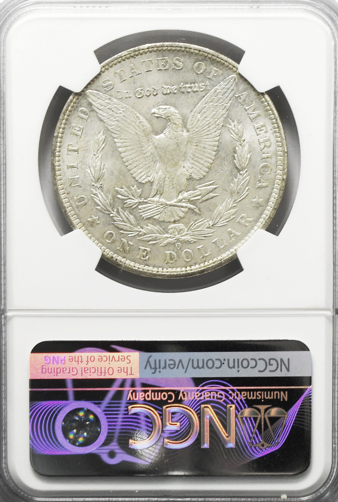 1904 O $1 Morgan Silver One Dollar MS63 NGC New Orleans Brilliant Uncirculated