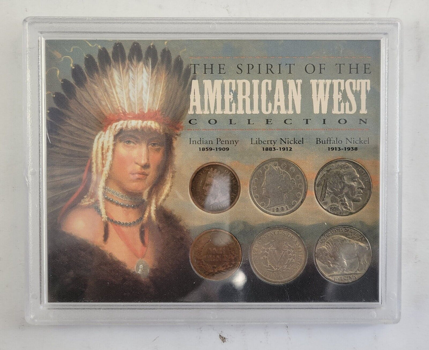 The Spirit of the American West Coin Collection Indian Head and Buffalo Nickel