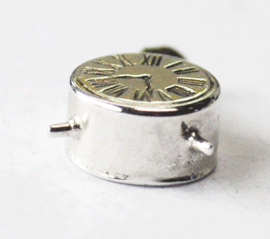 STG JMF Sterling JM Fisher Alarm Desk Clock 3-D Charm 12mm