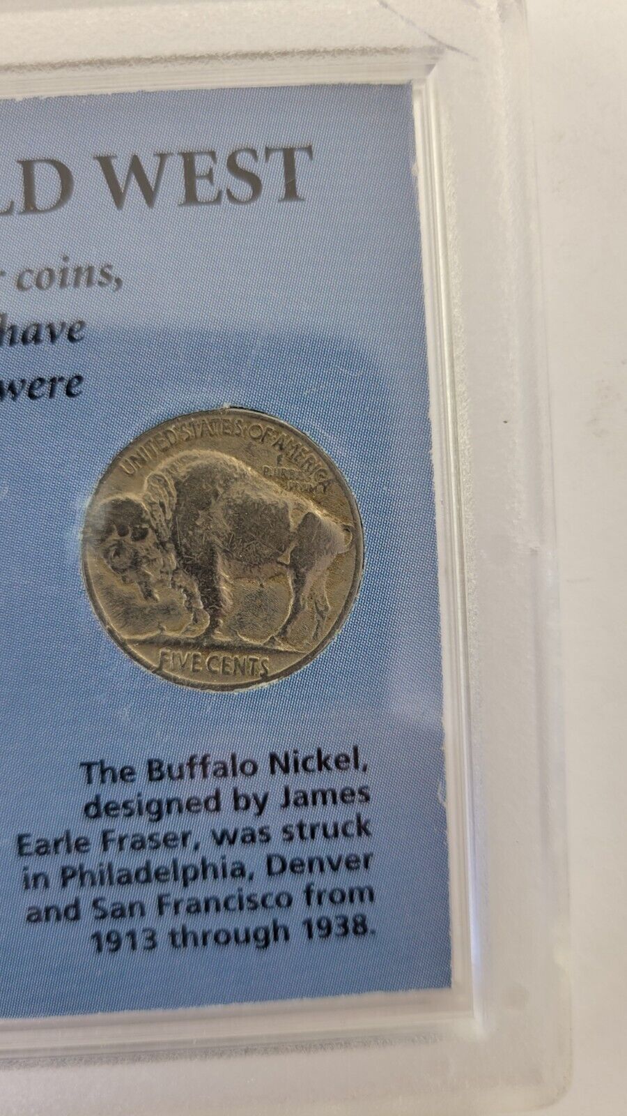The Wild West Coin Collection The American Indian Head Penny & Buffalo Nickel