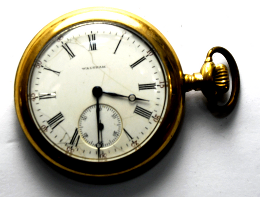 1901 Waltham Size 12 Grade 220 25yr GF Pocket Watch OF
