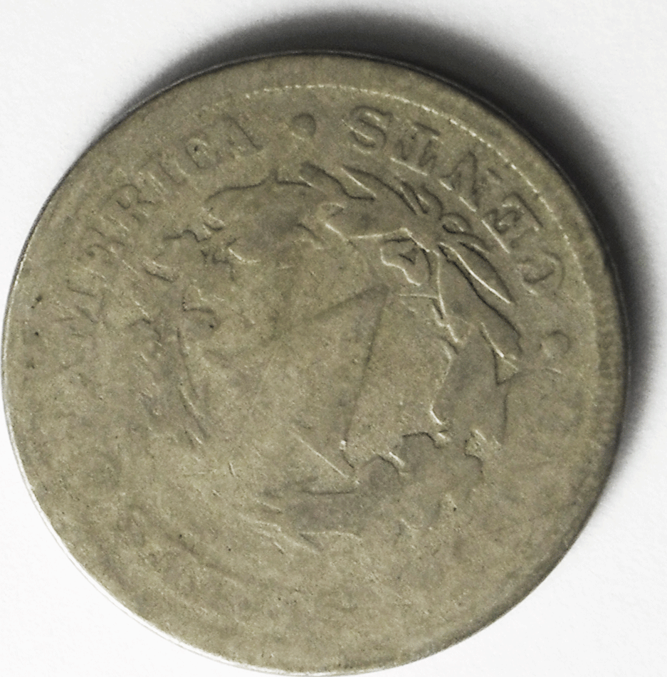 1883 Cents 5c V Liberty Nickel Five Cents Rare US Philadelphia