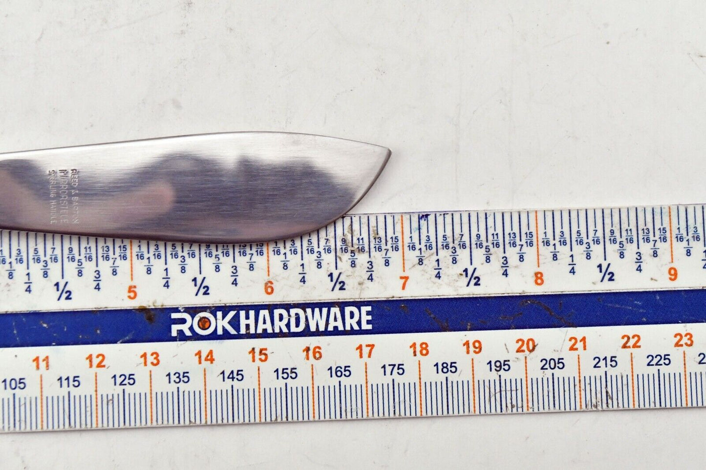 Hampton Court by Reed & Barton Sterling/Stainless 7' Master Butter Spreader