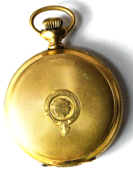 1900 Waltham Size 6 Grade Seaside 25yr Gold Filled Hunters Case Pocket Watch