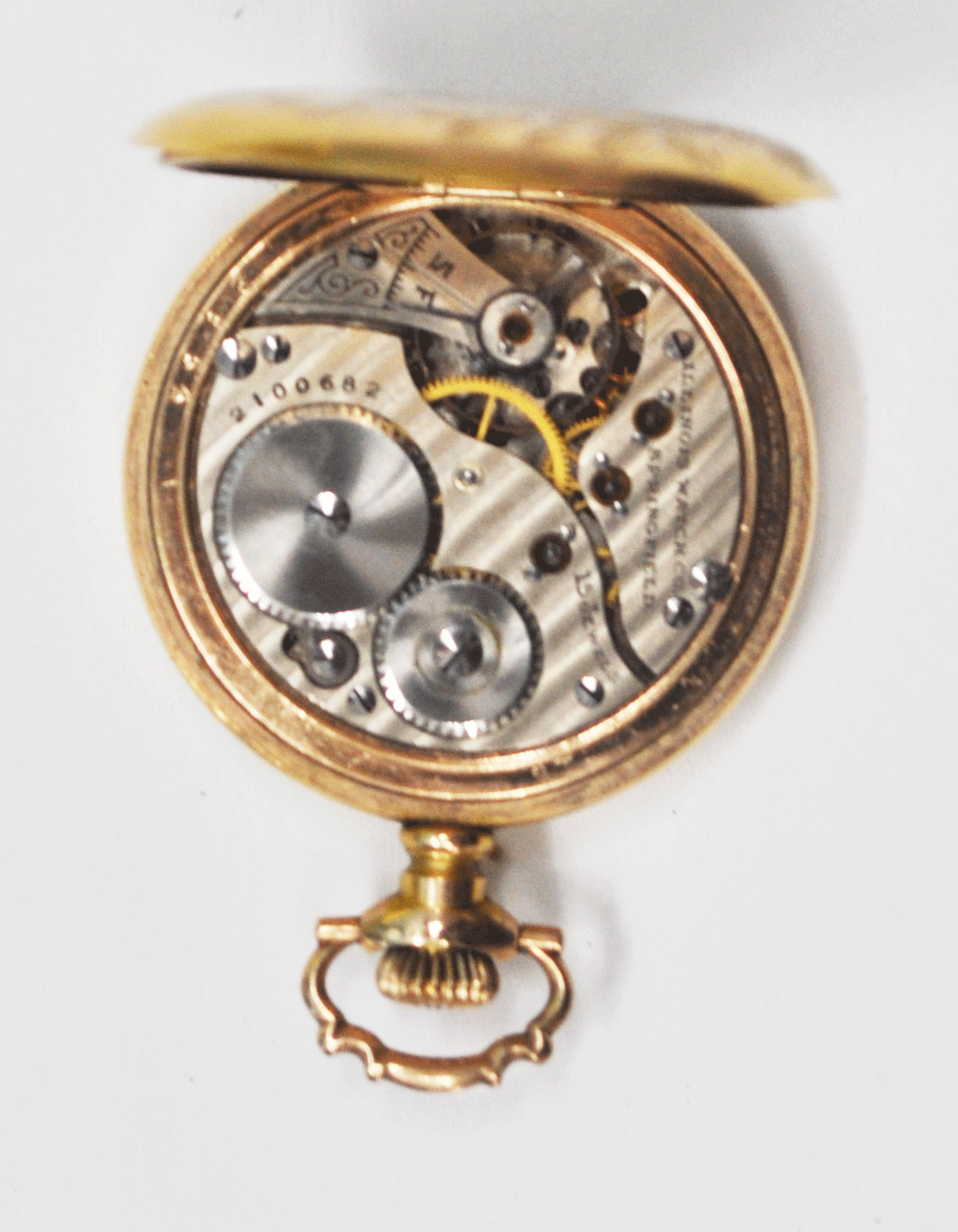 1908 Illinois Sz 0 35 HC 25yr GF Pocket Watch Jaccards Kansas City Private Label